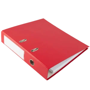 Red File Holder